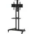 Easton Large TV Mount Bracket with Wheels - Black, Steel