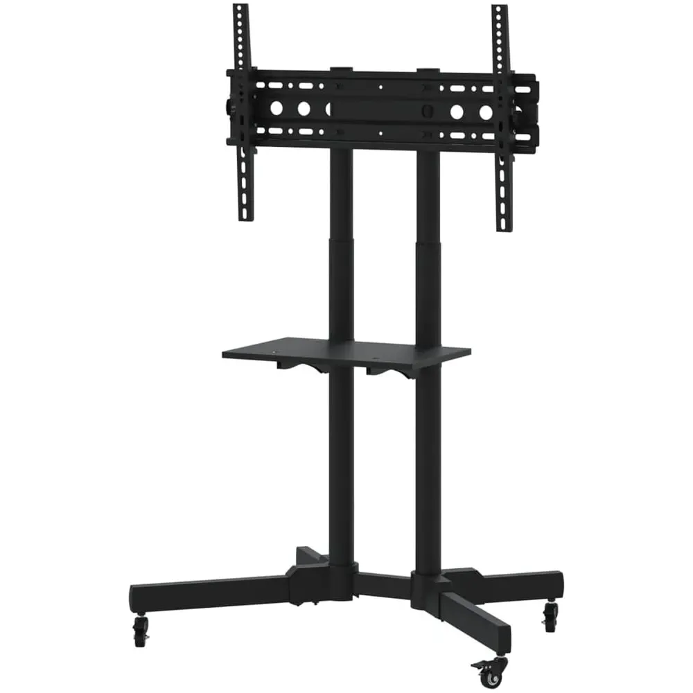Easton Small TV Mount Bracket with Wheels - Black, Steel image