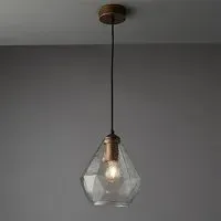 Ebbe Ceiling Pendant Light - Clear, Glass