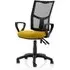 Eclipse II Mesh Back Office Chair with Loop Arms - Yellow