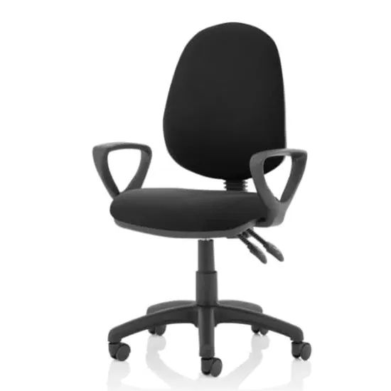 Eclipse II Office Chair - Black, Fabric image