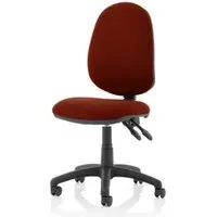 Eclipse II Office Chair - Ginseng Chilli, Fabric