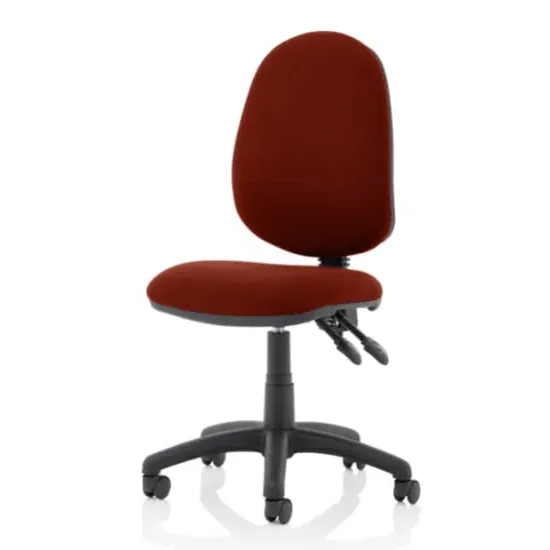 Eclipse II Office Chair - Ginseng Chilli, Fabric