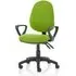 Eclipse II Office Chair - Green, Fabric