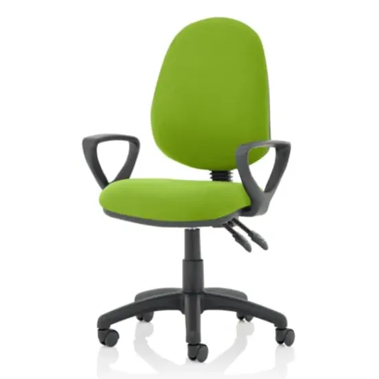 Eclipse II Office Chair - Green, Fabric