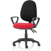 Eclipse II Office Chair with Loop Arms - Cherry