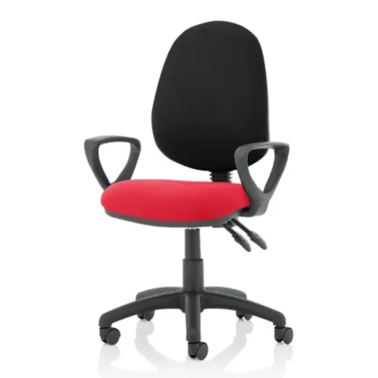 Eclipse II Office Chair with Loop Arms - Cherry