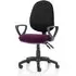 Eclipse II Office Chair with Loop Arms - Purple