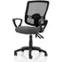 Eclipse Office Chair with Loop Arms - Charcoal, Mesh