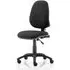 Eclipse Plus I Office Chair - Black, Fabric