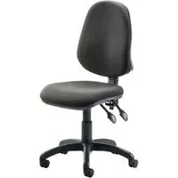 Eclipse Plus II Office Chair - Black, Fabric