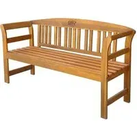 Edhitha 157cm Garden Bench - Natural, Acacia Wood