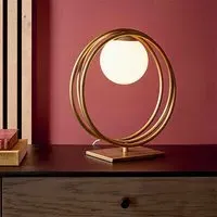 Edinboro Metal Table Lamp - Brushed Gold