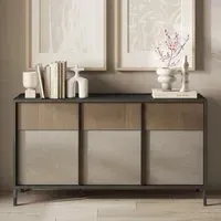 Edison 3-Door Sideboard - Lava Mercure Oak