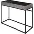 Edison Console Table - Black, Glass