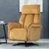 Edison Electric Recliner Chair - Amber, Fabric