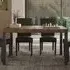 Edison Small Dining Table with Metal Legs - Mercure Oak