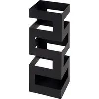 Ehrenberg Maze Style Umbrella Stand - Black, Metal alternate view