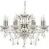 Eight Light Chandelier - Clear, Crystal