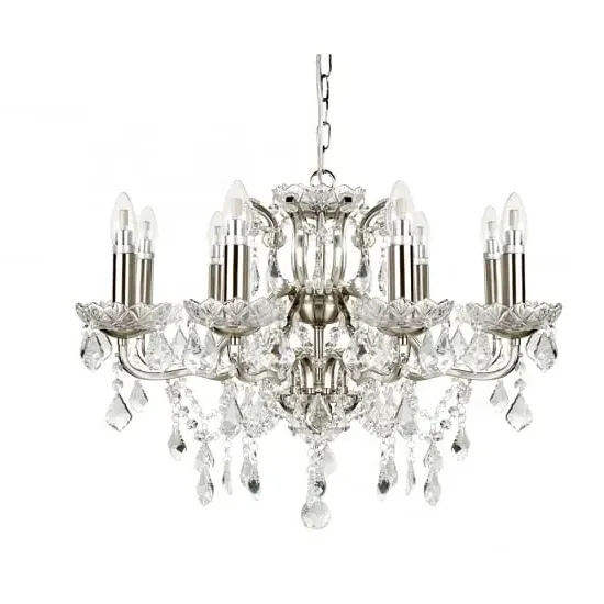 Eight Light Chandelier - Clear, Crystal image