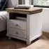 Eilat Bedside Cabinet with 2 Drawers - Abisko Ash