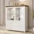 Eilat Display Cabinet with LED - Abisko Ash