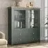 Eilat Display Cabinet with LED - Green