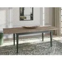 Eilat Extendable Dining Table - Green