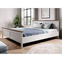 Eilat King Size Bed Frame - Abisko Ash