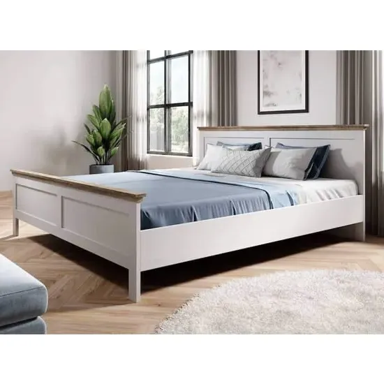 Eilat King Size Bed Frame - Abisko Ash