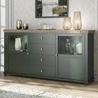 Eilat Sideboard with LED - Green
