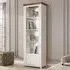 Eilat Tall Display Cabinet Left with LED - Abisko Ash