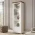 Eilat Tall Display Cabinet Right with LED - Abisko Ash