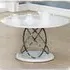 Einav Round Coffee Table - White, High Gloss