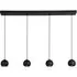 Eindhoven 4 Lights Bar Pendant Light - Black, Metal