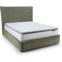 Eldora Double Ottoman Storage Bed - Green, Fabric alternate view