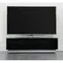 Elements TV Stand with Glass Door - Black, Wood