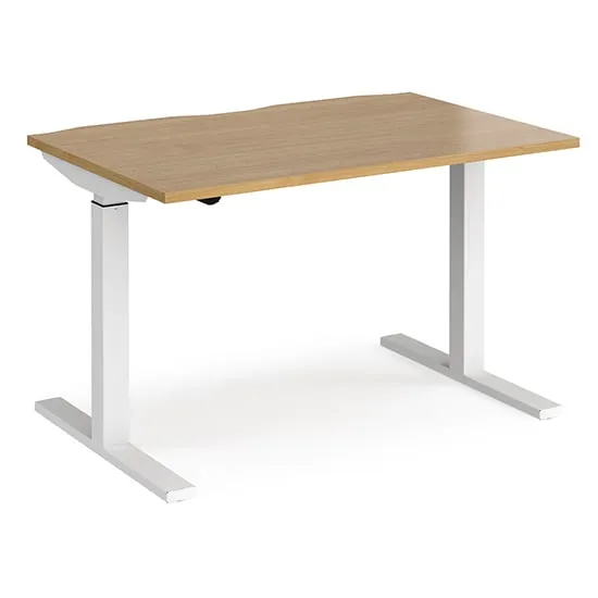 Elev Electric Height Adjustable Desk - Oak