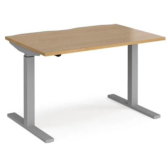 Elev Electric Height Adjustable Desk - Oak