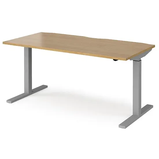 Elev Electric Height Adjustable Desk - Oak