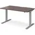 Elev Electric Height Adjustable Desk - Walnut, MDF