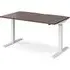 Elev Electric Height Adjustable Desk - Walnut, MDF