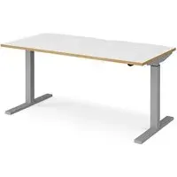 Elev Electric Height Adjustable Desk - White Oak