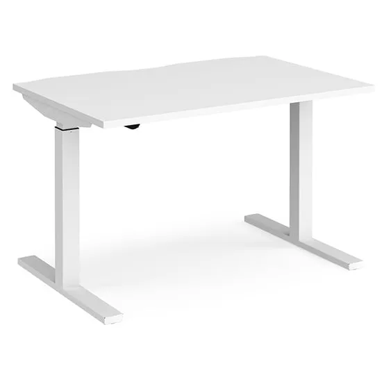 Elev Electric Height Adjustable Desk - White