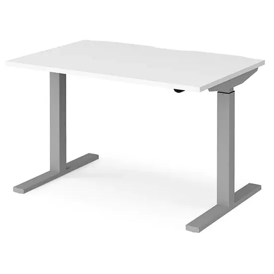 Elev Electric Height Adjustable Desk - White