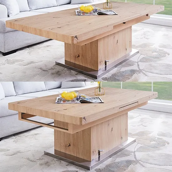 Elgin Extendable Coffee to Dining Table - Sonoma Oak image