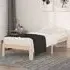 Eliada Small Single Bed Frame - Natural, Pine Wood