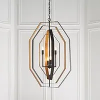 Elkhart Metal Ceiling Pendant Light - Bronze, Antique Gold