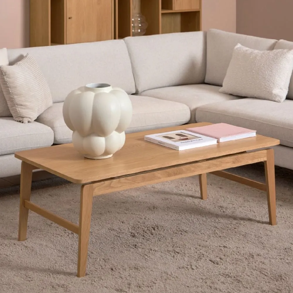 Elkhorn Rectangular Coffee Table - Oak image