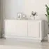 Elkin 3-Door Sideboard - White, Engineered Wood